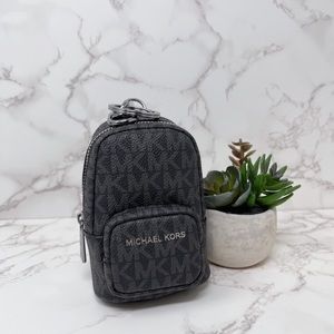 Michael Kors Bags | Mk Cooper Black Backpack | Color: Black | Size: Os | Discount100's Closet